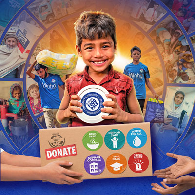 Active campaign: Million Meals – Minhaj Welfare Foundation